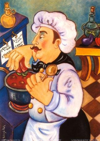 Buyartforless La Salsa Speciale del Chef by Holly Wojahn 7 X 5 Art Print Poster 